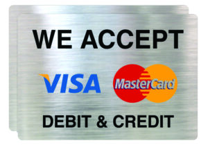 Master and visa card